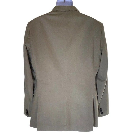 Banana Republic Blazer Sport Coat Mens 40R Gray Soft Cotton Viscose Blend Lining - Picture 2 of 13